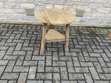 Antique 18th Century Oak Cricket table