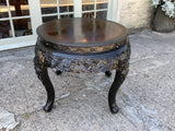 Antique Chinese Round Carved Table