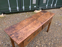 Eighteenth Century English Oak and Ash Dresser Base - NOW SOLD