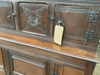 Antique Welsh Oak Court Cupboard