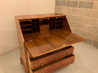 Antique English Burr Walnut Bureau