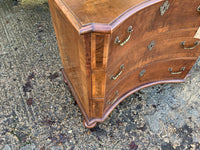 Antique French Concave Chest of Drawers
