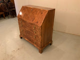 Antique English Burr Walnut Bureau