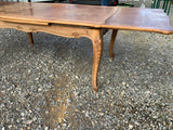 Antique French Oak Extending Table