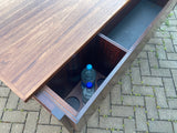 Vintage Rosewood Danish Desk with Drinks Cabinet