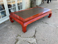 Contemporary Lacquered Chinese Coffee Table