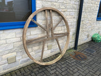 Early Nineteenth Century Oak English Church Wheel