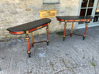 Antique French Pair of Console Tables