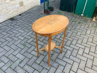 Antique English Satinwood Occasional Table