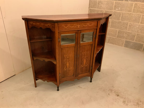 Antique Shaped Rosewood Sideboard