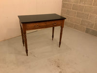 Antique Single Drawer Oak Writing Table