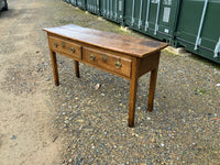 Eighteenth Century English Oak and Ash Dresser Base - NOW SOLD