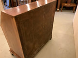 Antique English Burr Walnut Bureau