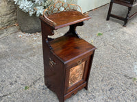 Antique English Mahogany Side Cabinet