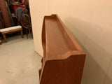 Vintage Teak Open Waterfall Bookcase