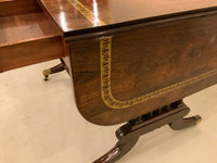 English Antique Rosewood Sofa Table