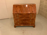 Antique English Burr Walnut Bureau