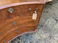 Antique French Concave Chest of Drawers