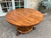 Antique Rosewood Round Table