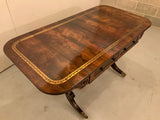 English Antique Rosewood Sofa Table