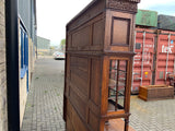 Antique English Oak Arts and Craft Cabinet