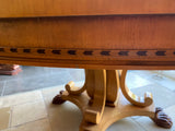 Vintage satinwood round table
