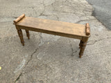 Antique Oak English Window Seat