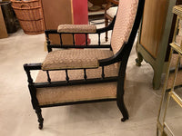 Antique Victorian Arts and Crafts armchair