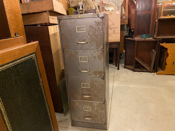 Vintage four Drawer Filing Cabinet