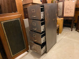 Vintage four Drawer Filing Cabinet