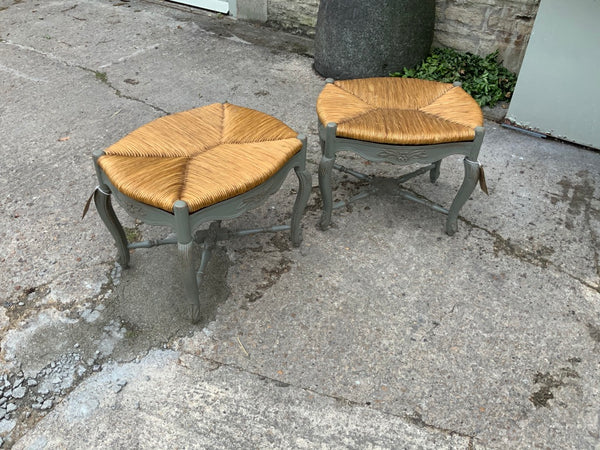 Pair of French vintage stools