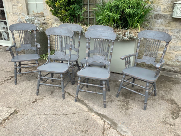 Vintage set of dining chairs